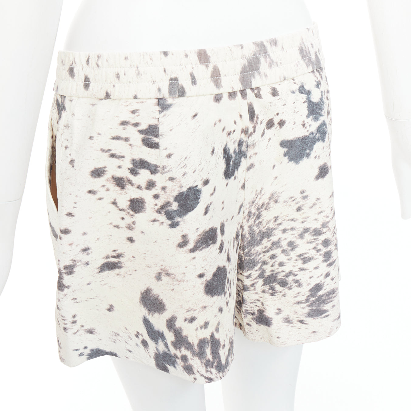3.1 Phillip Lim Cow Print Shorts - Detail 2