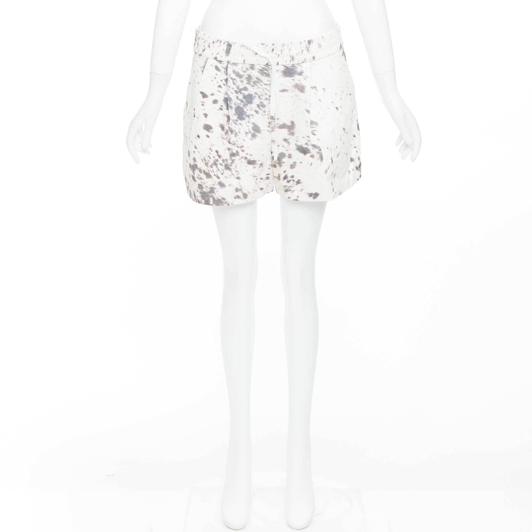 3.1 Phillip Lim Cow Print Shorts - Image 11