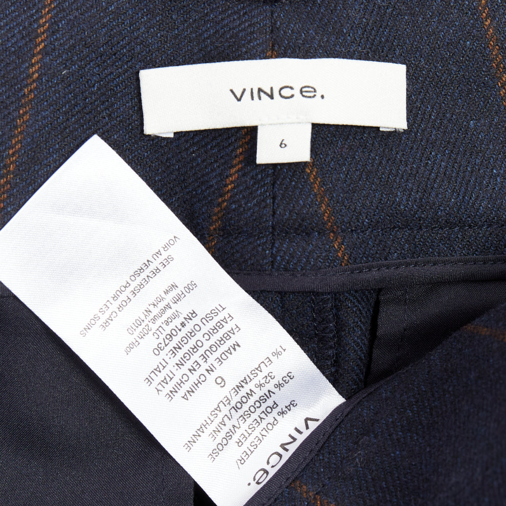 Vince Pinstripe Wide Pants - Image 10