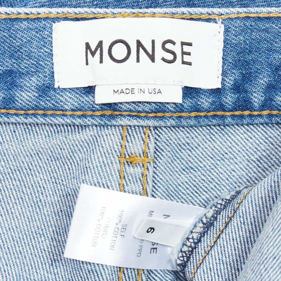 Monse Postcard Split Jeans - Image 10
