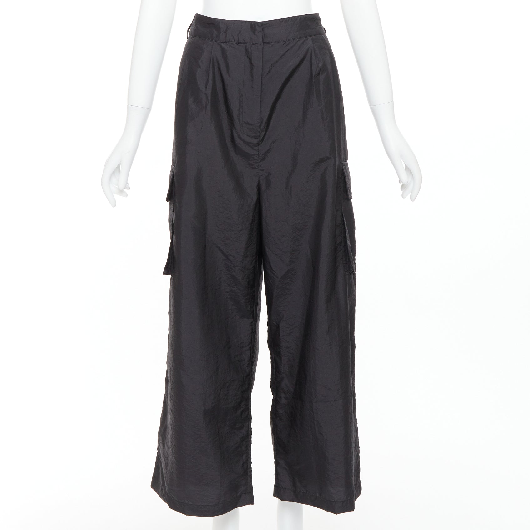 Tibi Crinkle Cargo Pants