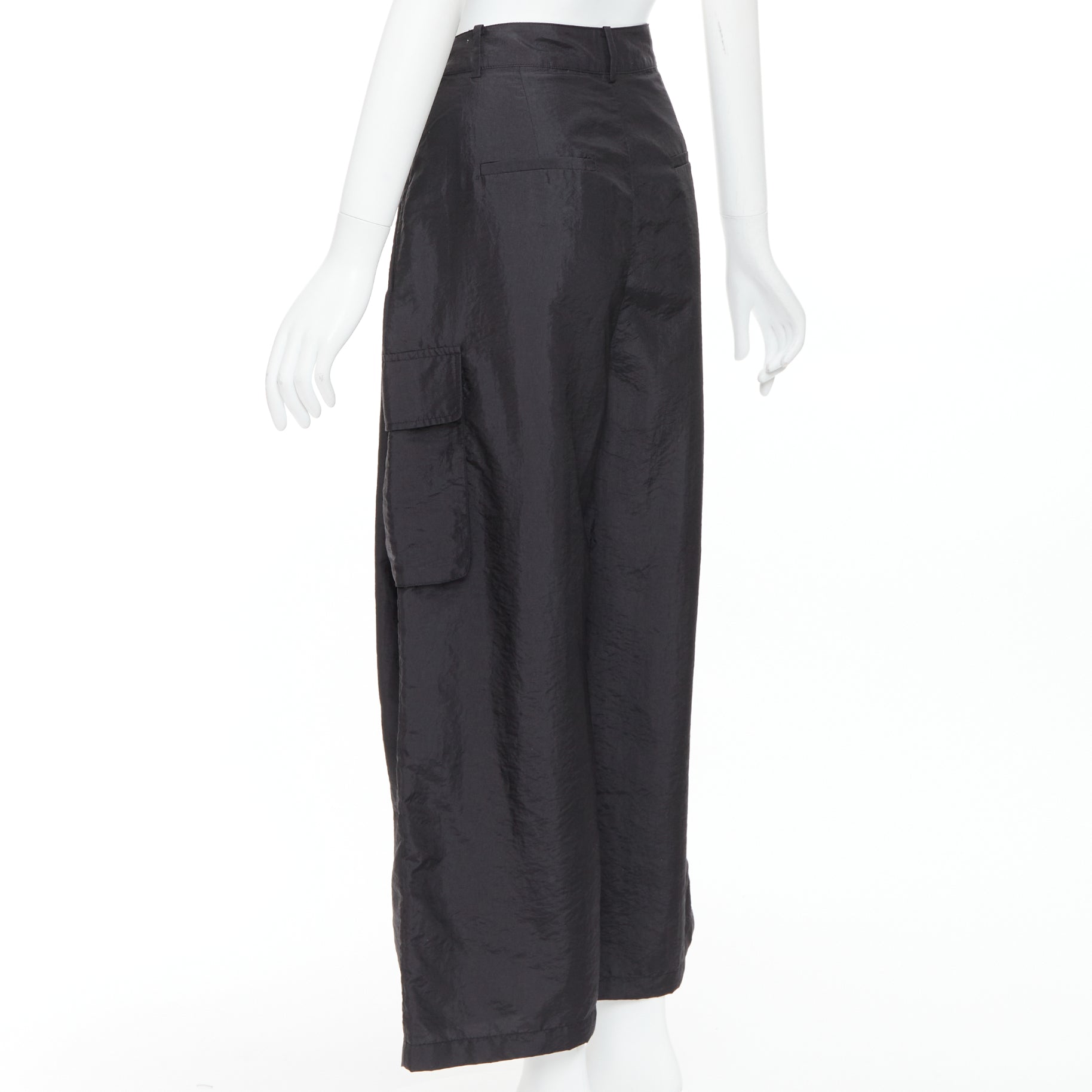 Tibi Crinkle Cargo Pants - Detail 1