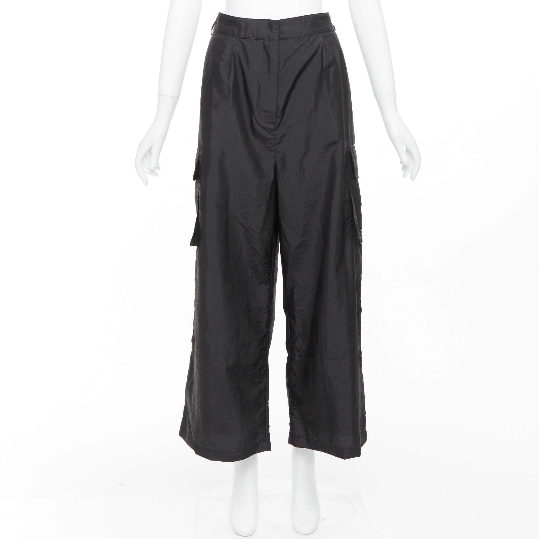 Tibi Crinkle Cargo Pants - Image 11