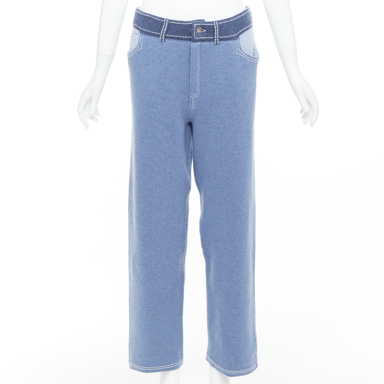 Barrie Topstitch Knit Pants