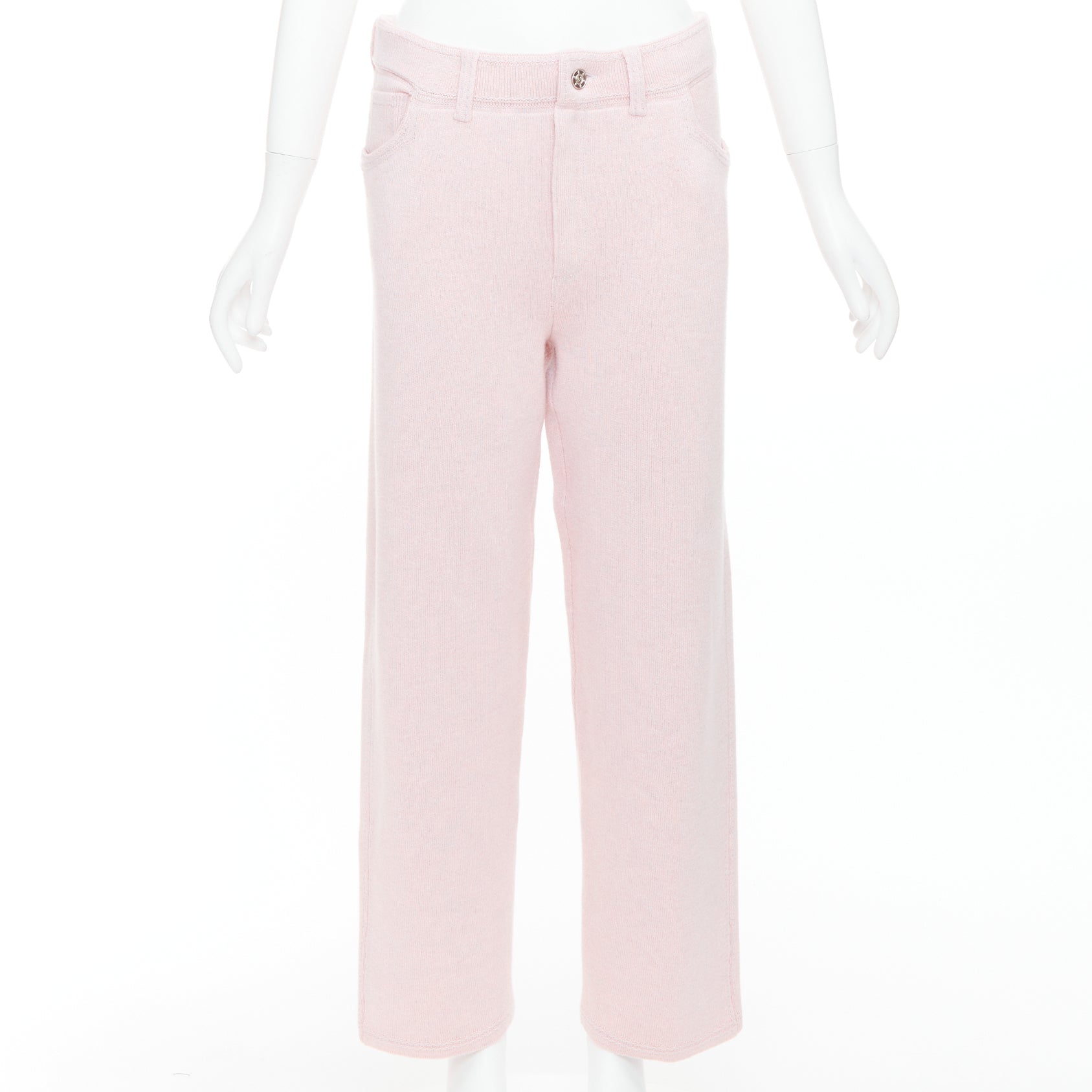Barrie Pink Knit Pants