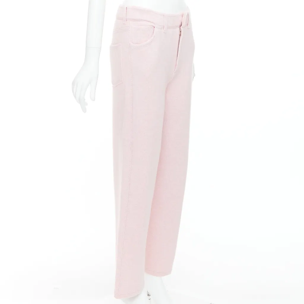 Barrie Pink Knit Pants Pink Cashmere Very good - Inside View