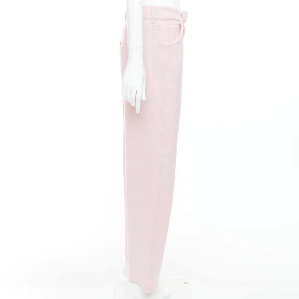 Barrie Pink Knit Pants Pink Cashmere Very good - Model View