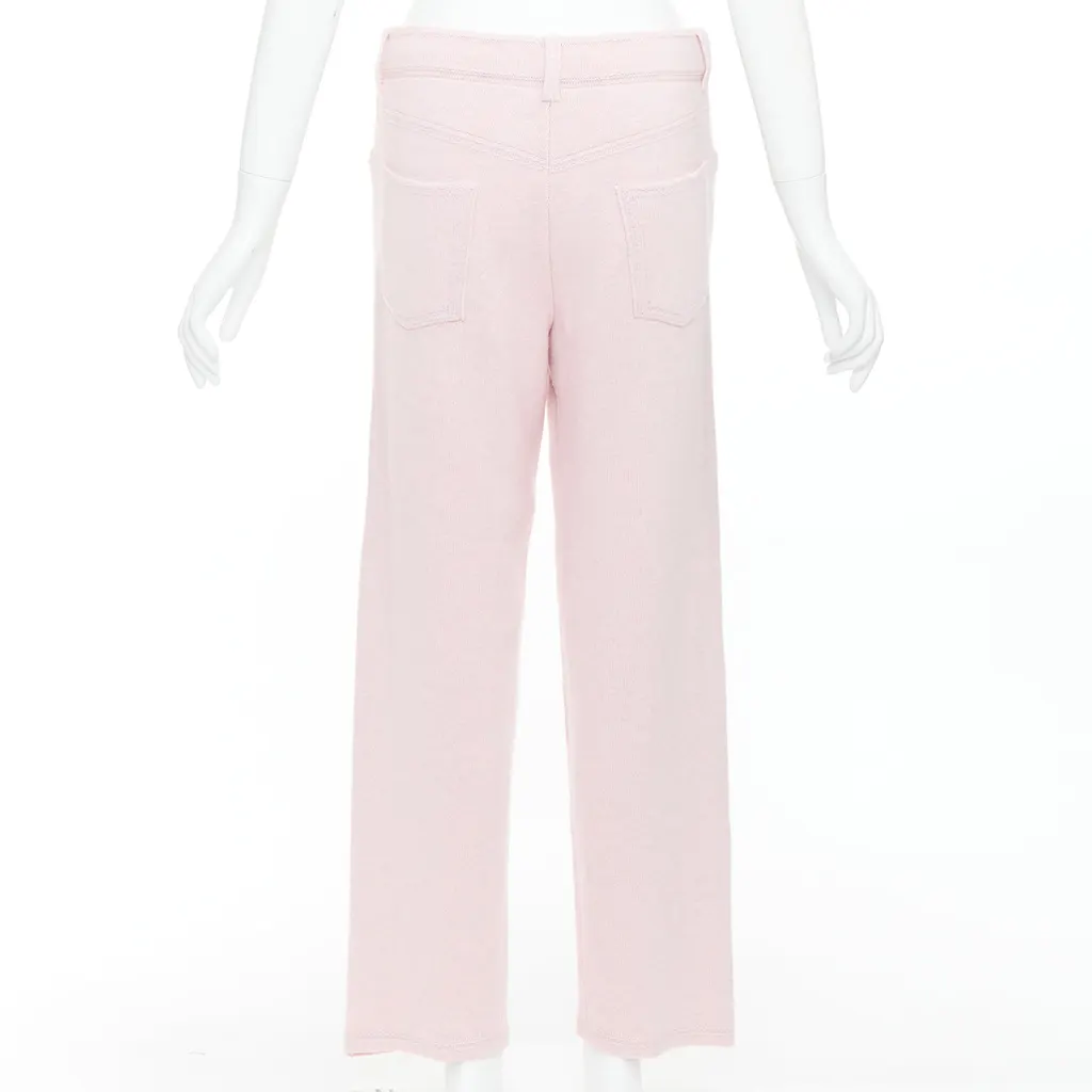 Barrie Pink Knit Pants Pink Cashmere Very good - Box View