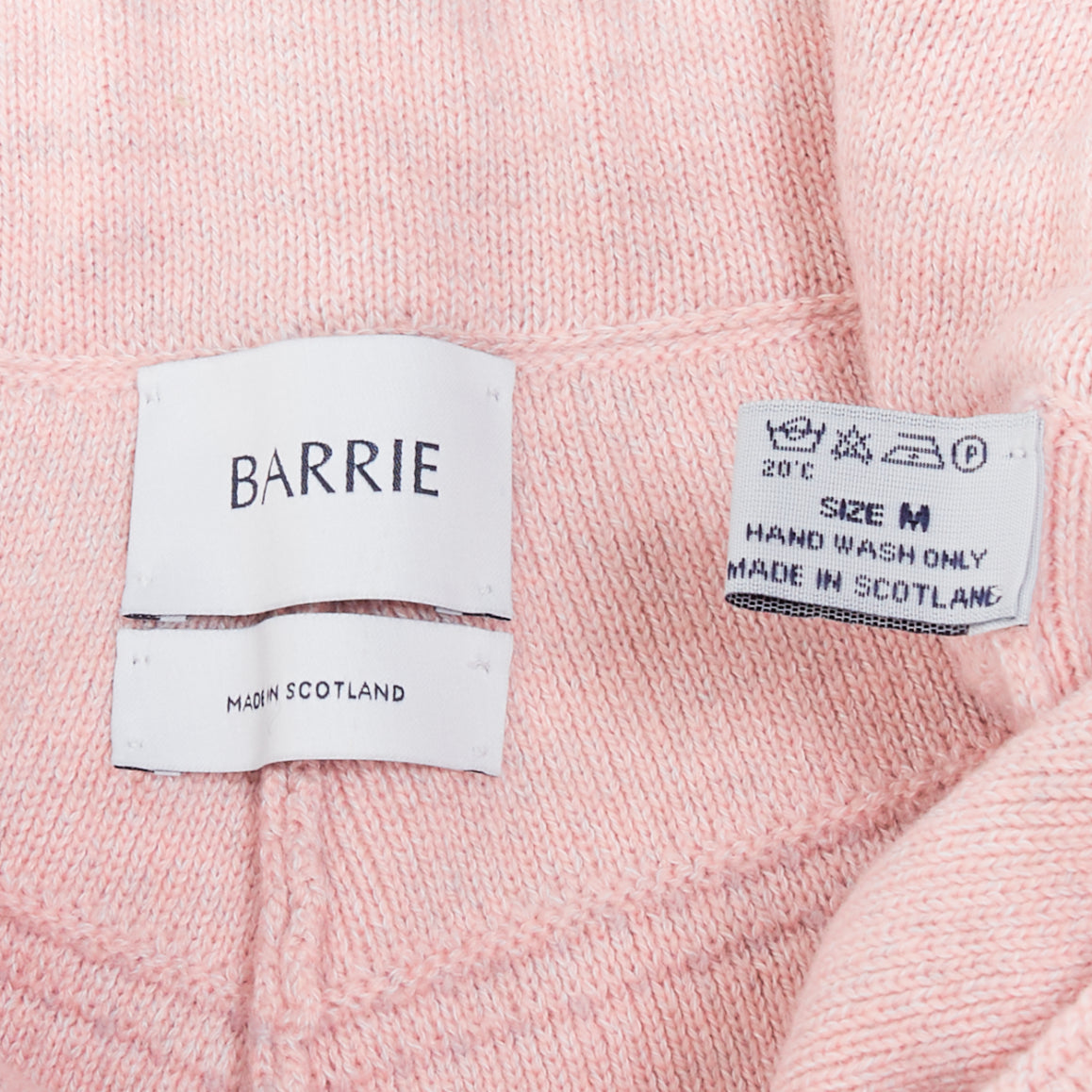 Barrie Pink Knit Pants - Image 10