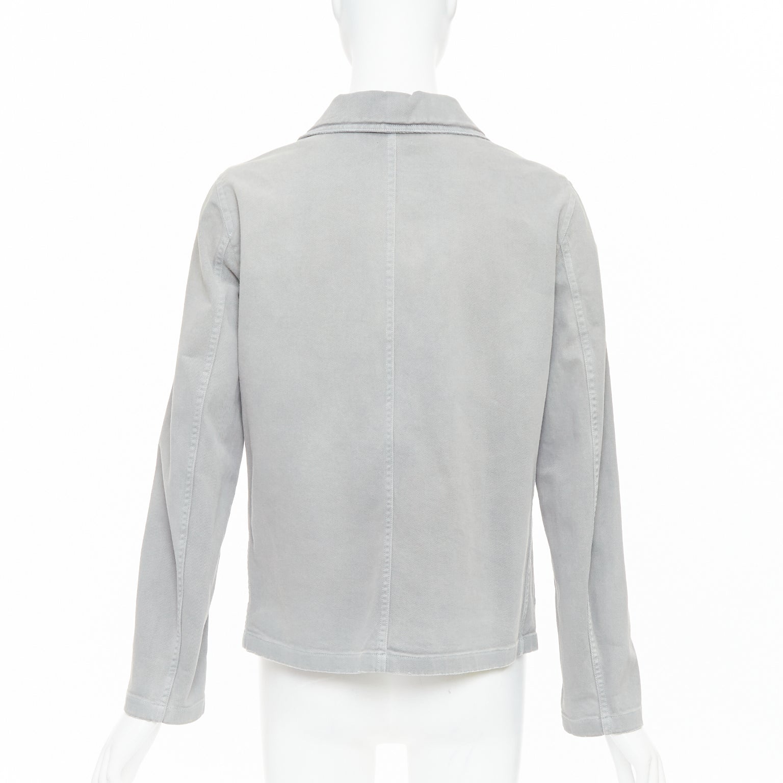Dior Grey Denim Chore Jacket - Detail 1