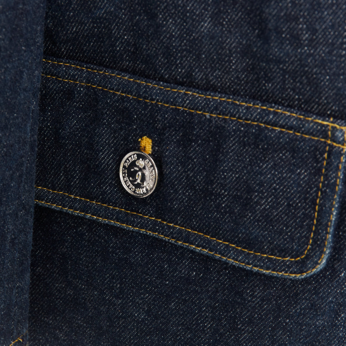 Chanel Indigo Denim Blazer - Detail 2