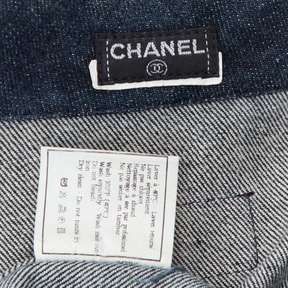 Chanel Indigo Denim Blazer - Image 10