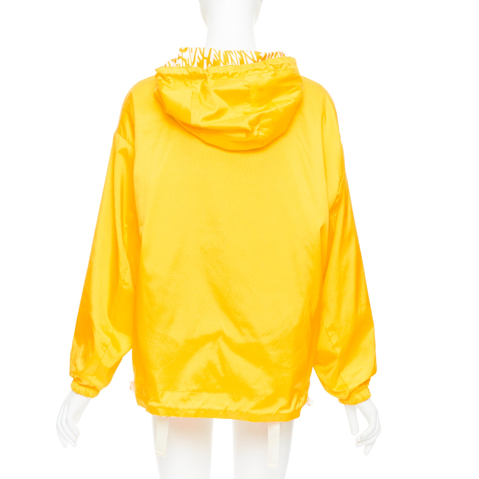 Fendi Yellow Swirl Print Windbreaker - Image 13