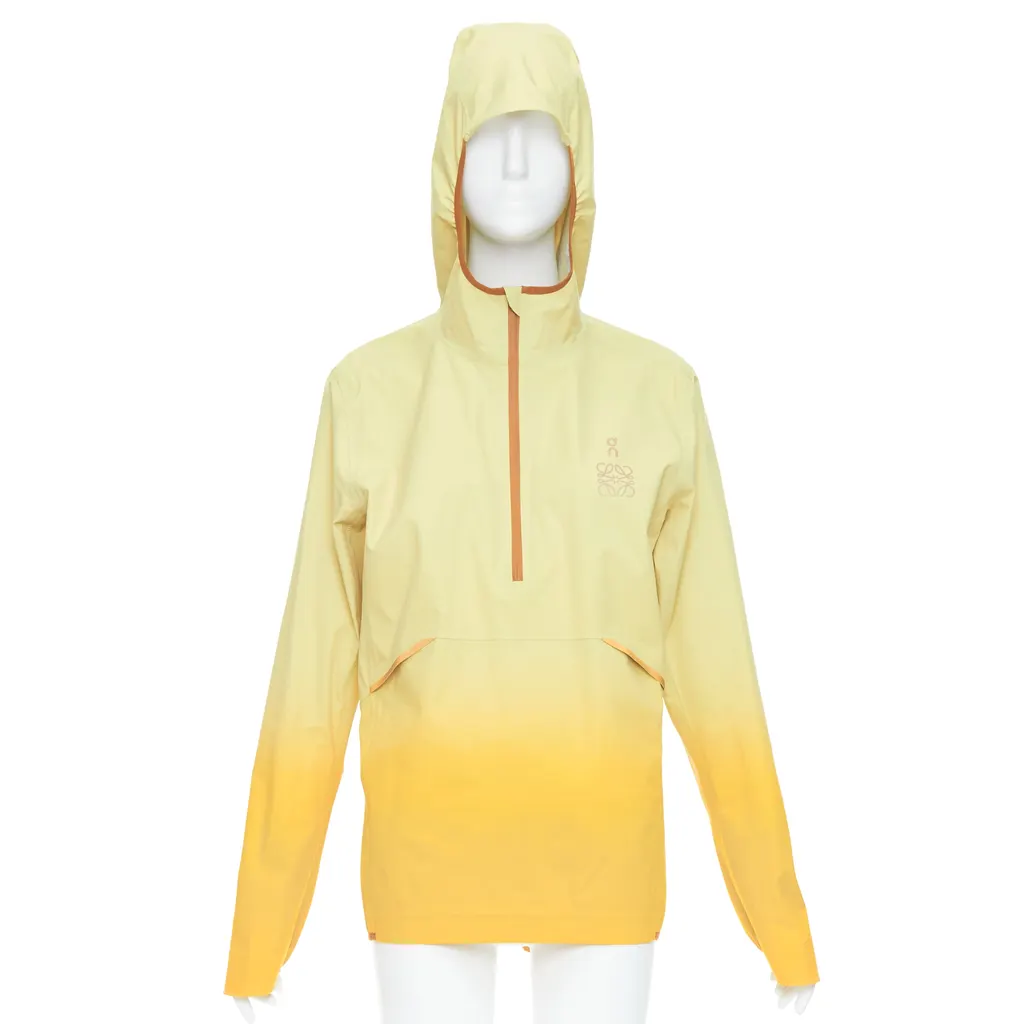 Loewe Yellow Gradient Anorak Yellow Polyester Very good - Front View