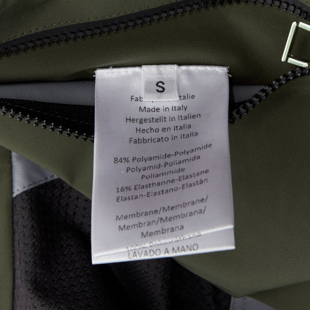 Hermès Khaki Zip Windbreaker - Image 12