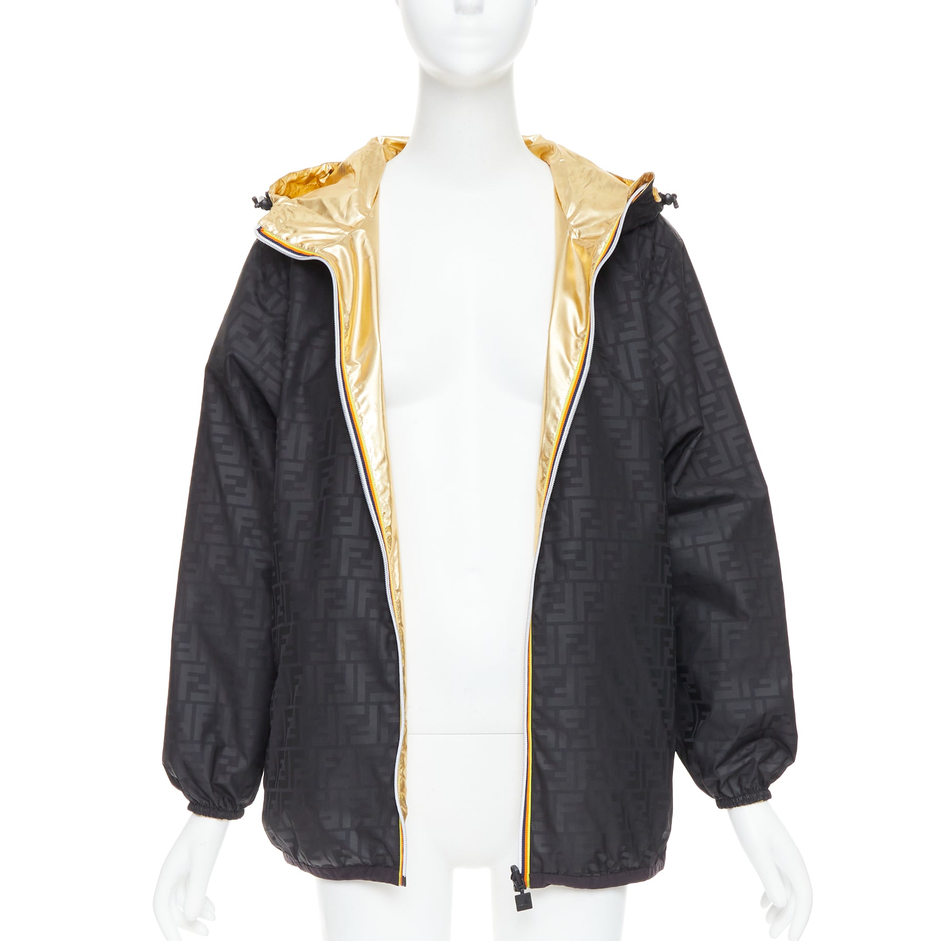 Fendi Gold FF Windbreaker - Image 10