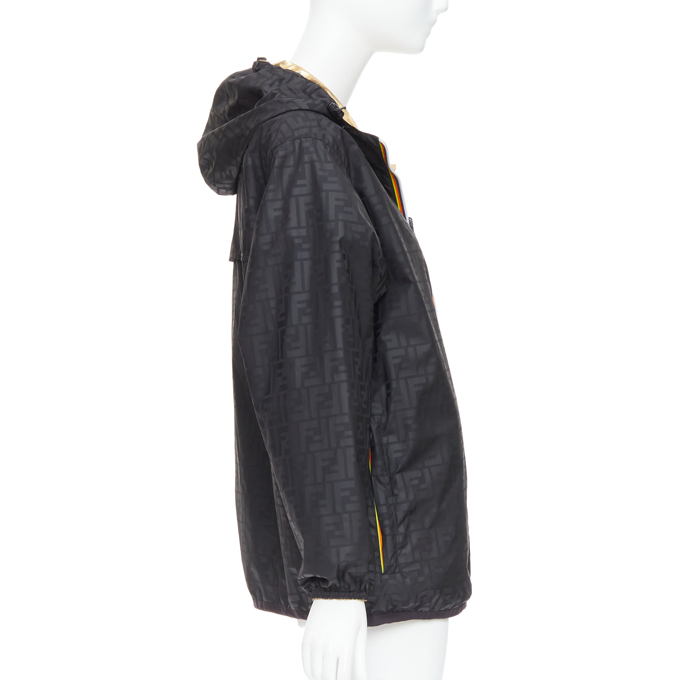 Fendi Gold FF Windbreaker - Image 12