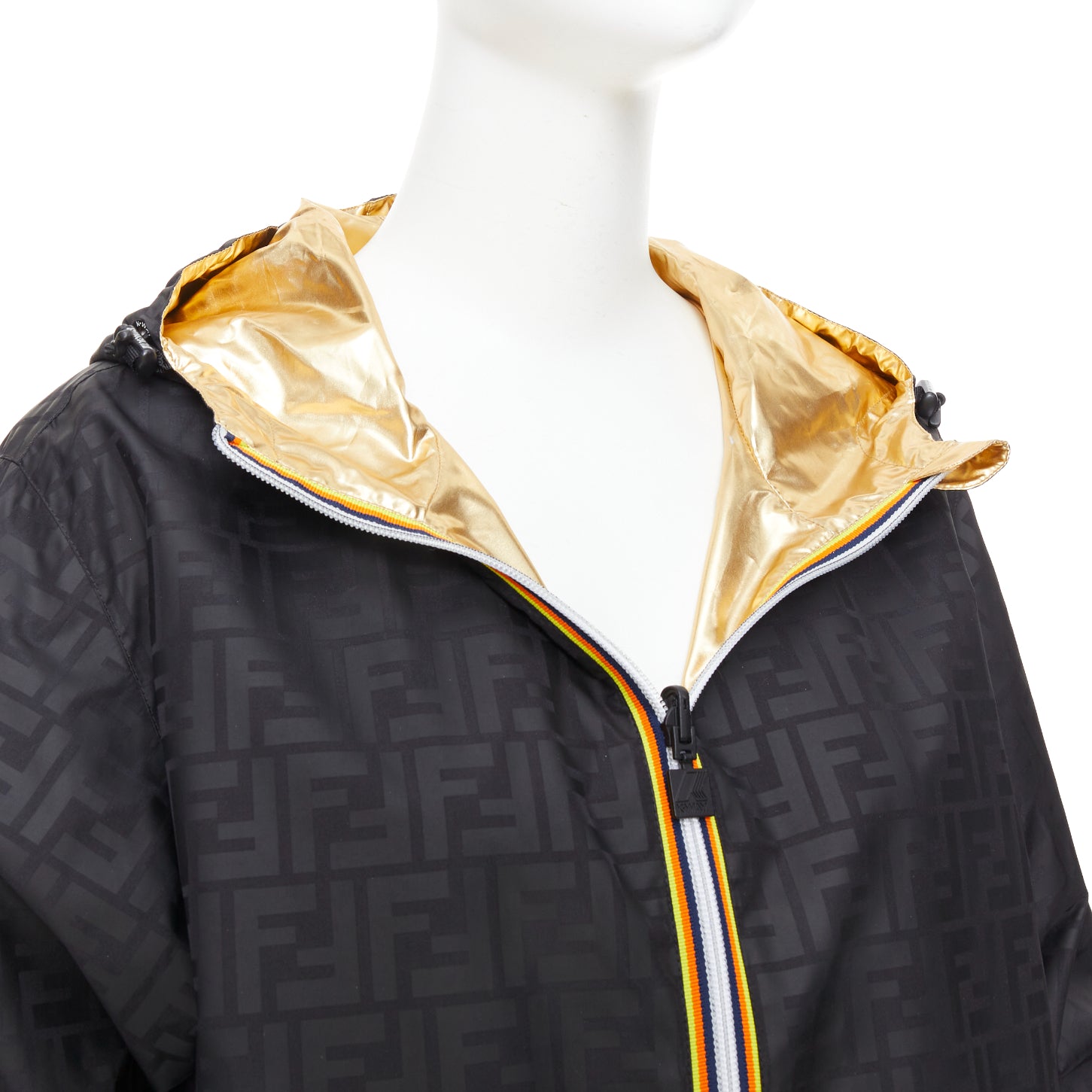 Fendi Gold FF Windbreaker - Image 15