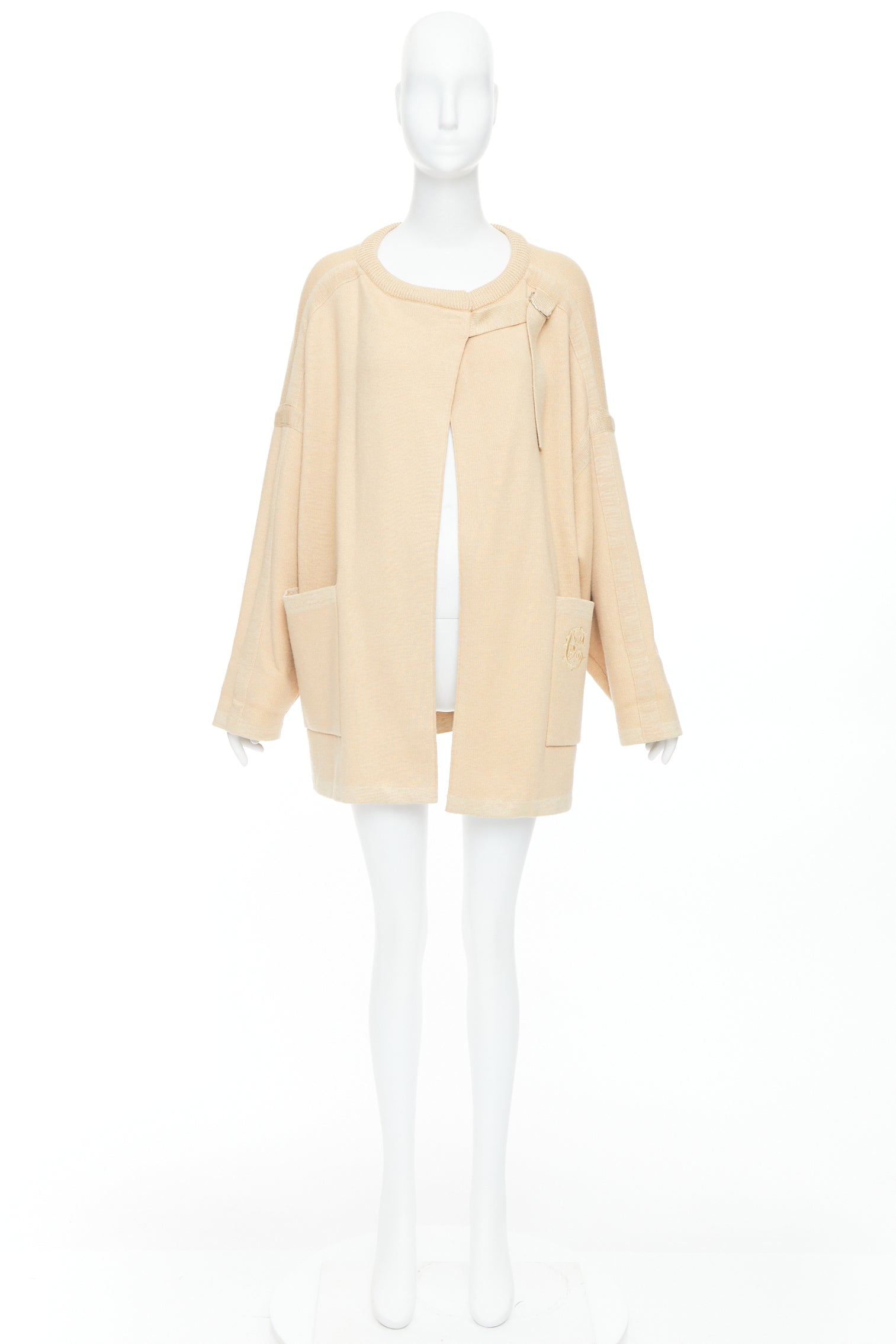 Chloe Embroidered Cardigan Coat - Image 12