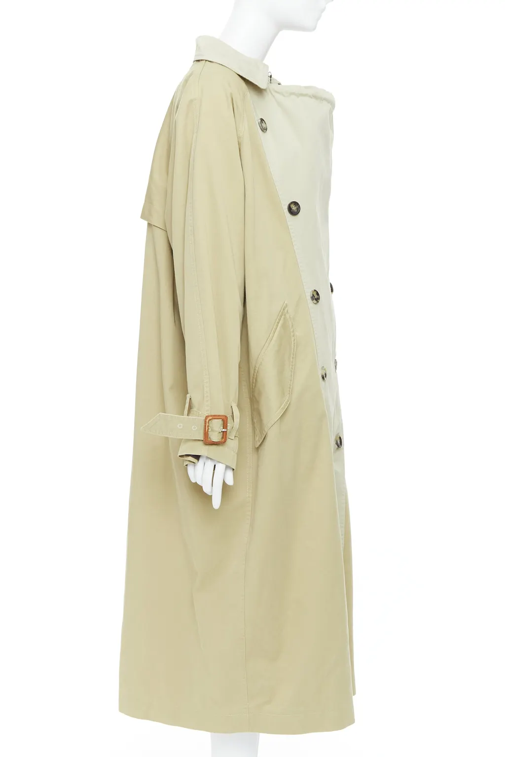 Isabel Marant Ebani Beige Cotton Very good - Model View
