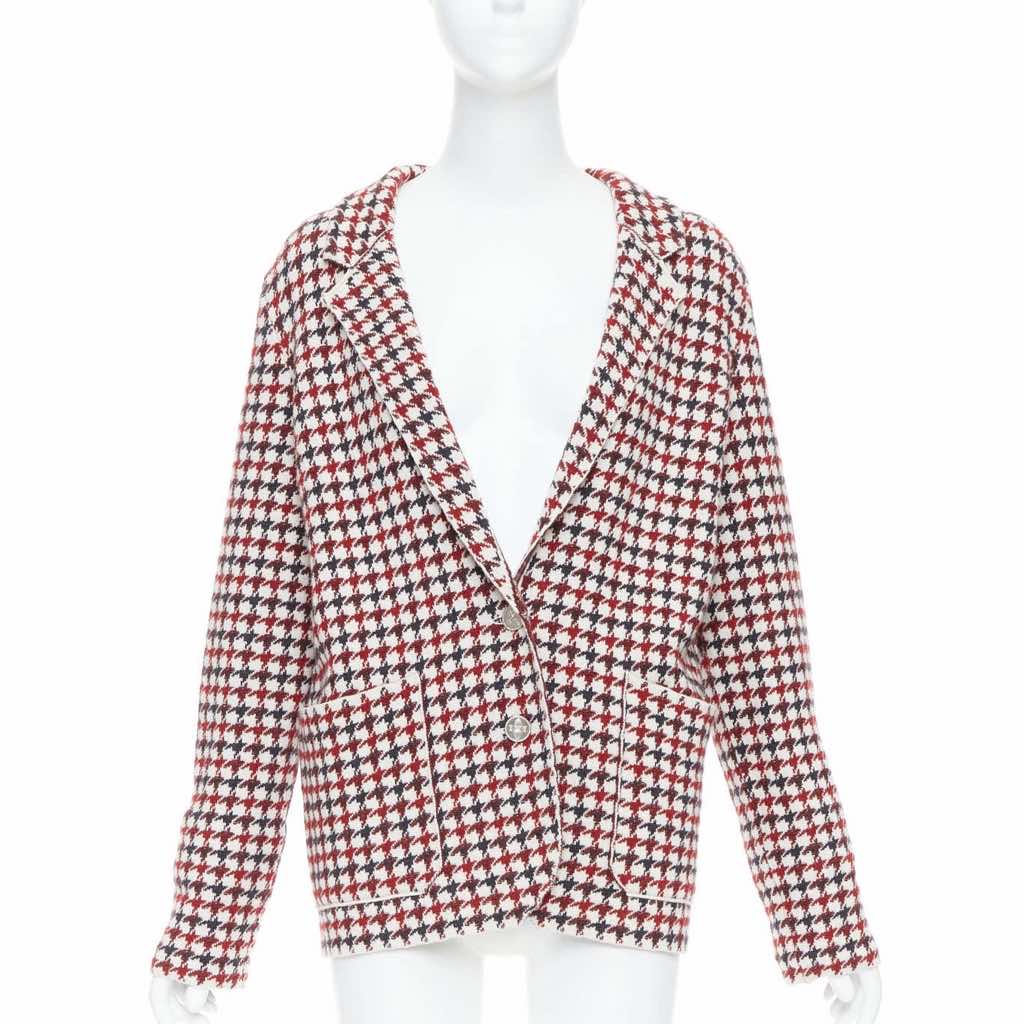 Barrie Burgundy Knit Blazer