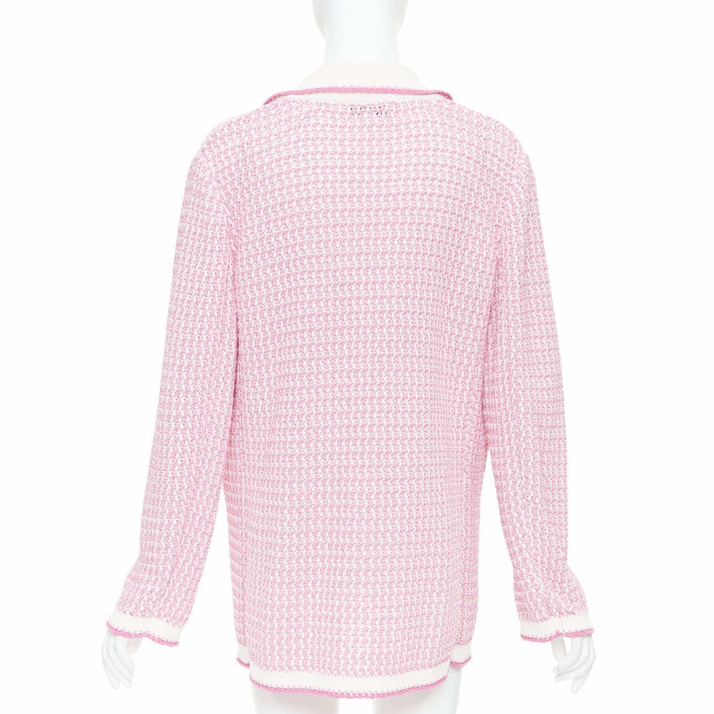 Chanel Metallic Buttons Cardigan - Detail 1