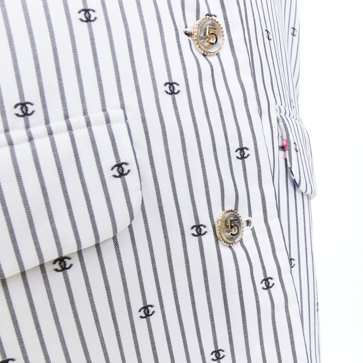 Chanel Multicolor Tweed Jacket - Image 10