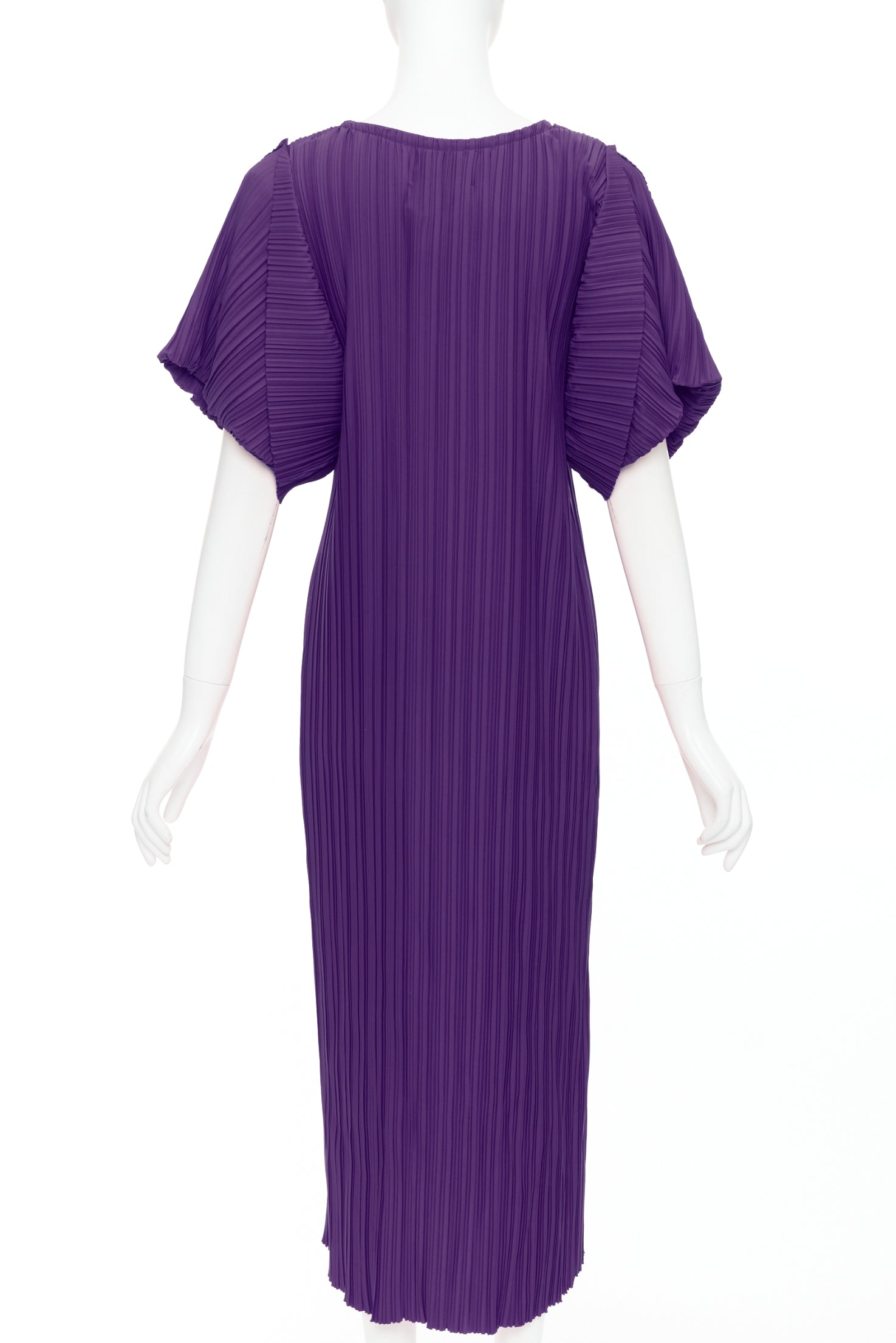 Bambah Plisse Midi Dress - Side view