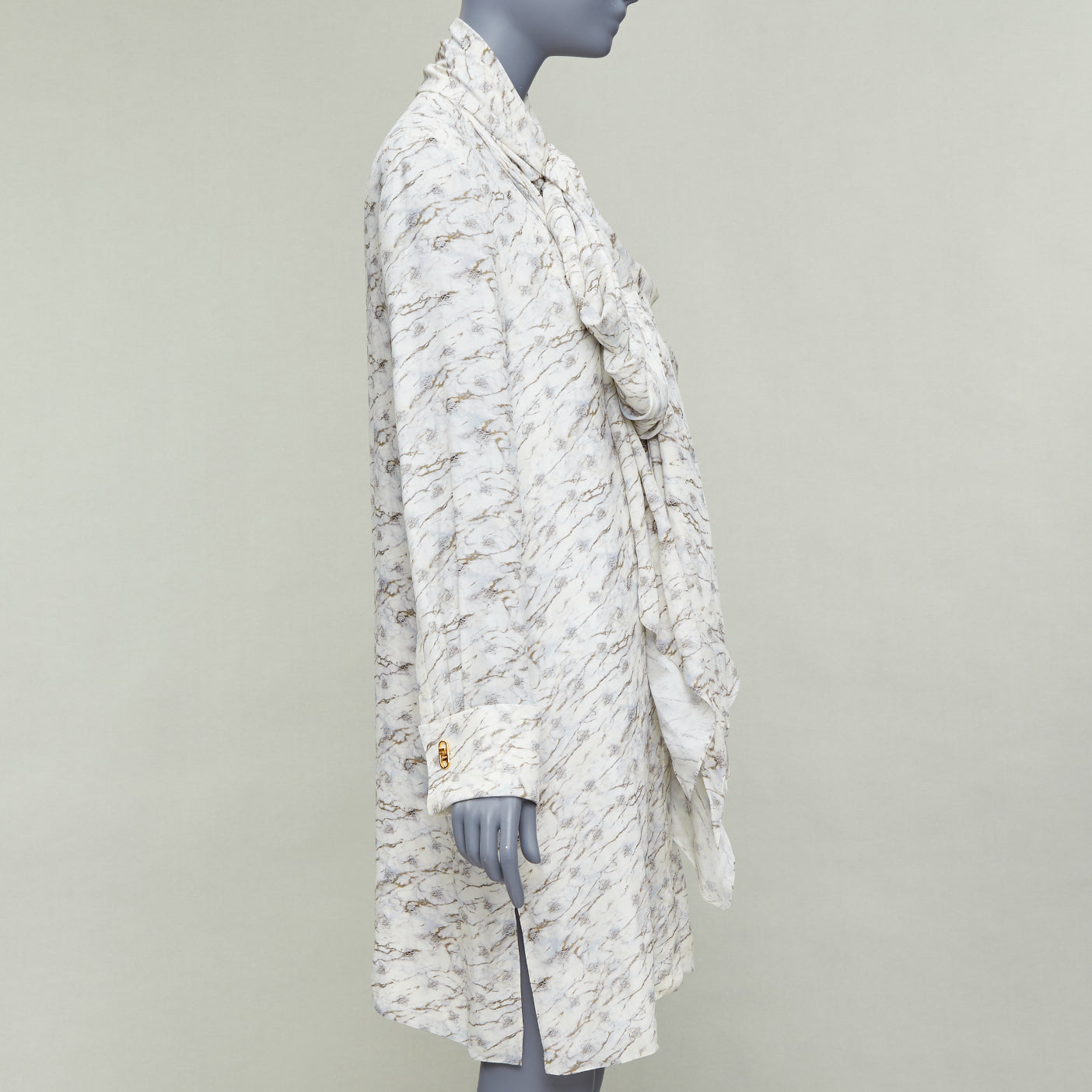 Fendi Monogram Marble Dress - 4