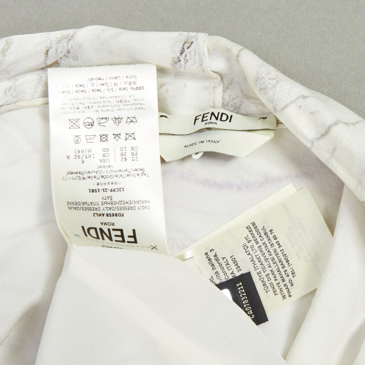 Fendi Monogram Marble Dress - Image 10