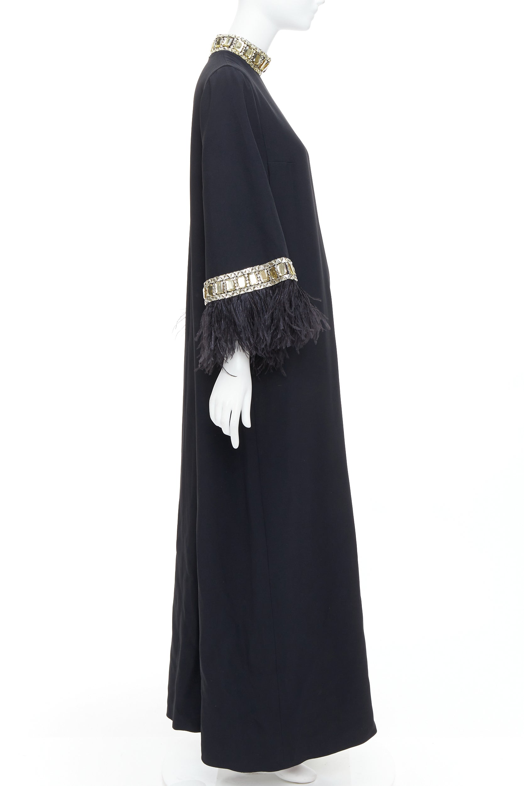 Andrew Gn Feather Beads Dress - 4