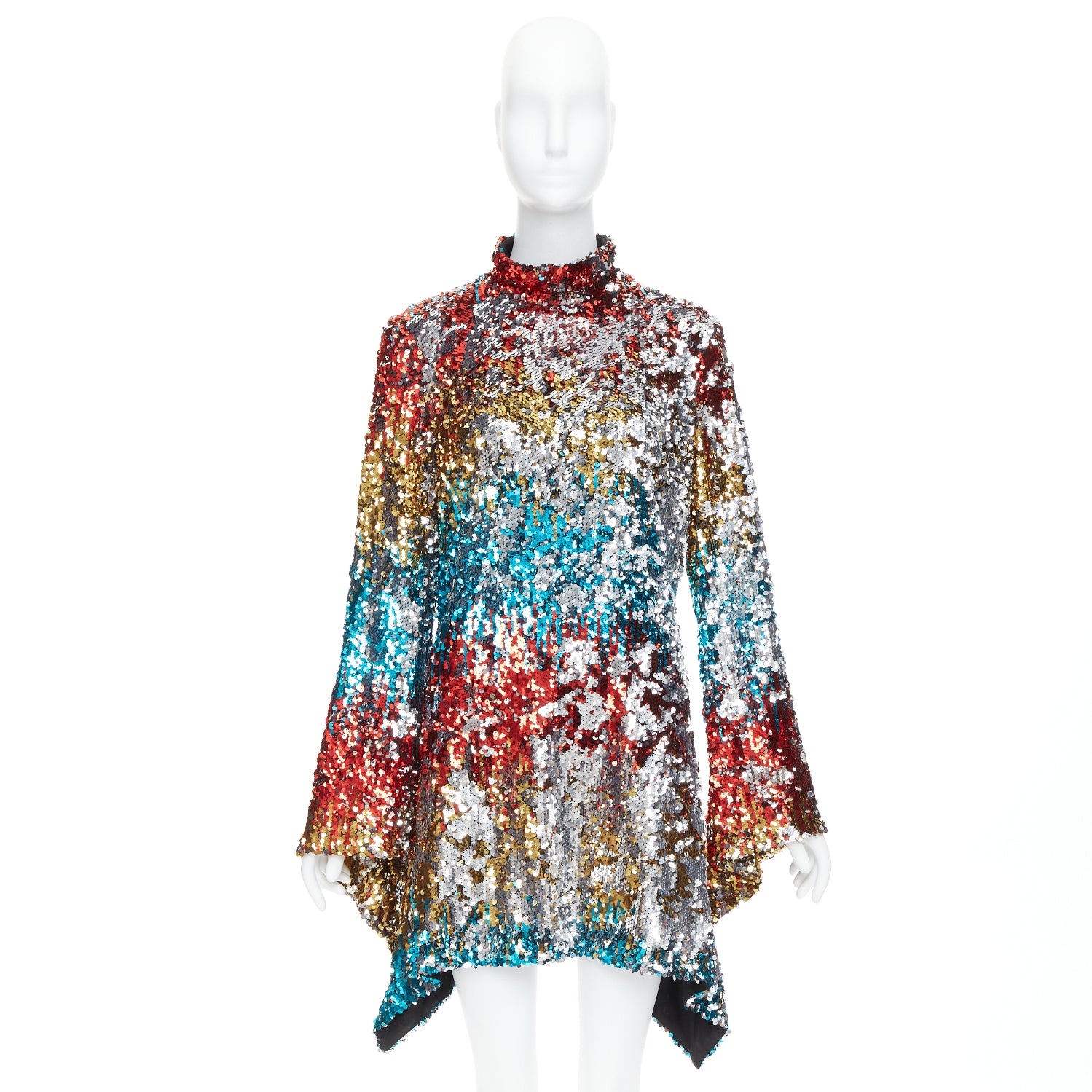 Halpern Flip Sequin Dress - Image 11