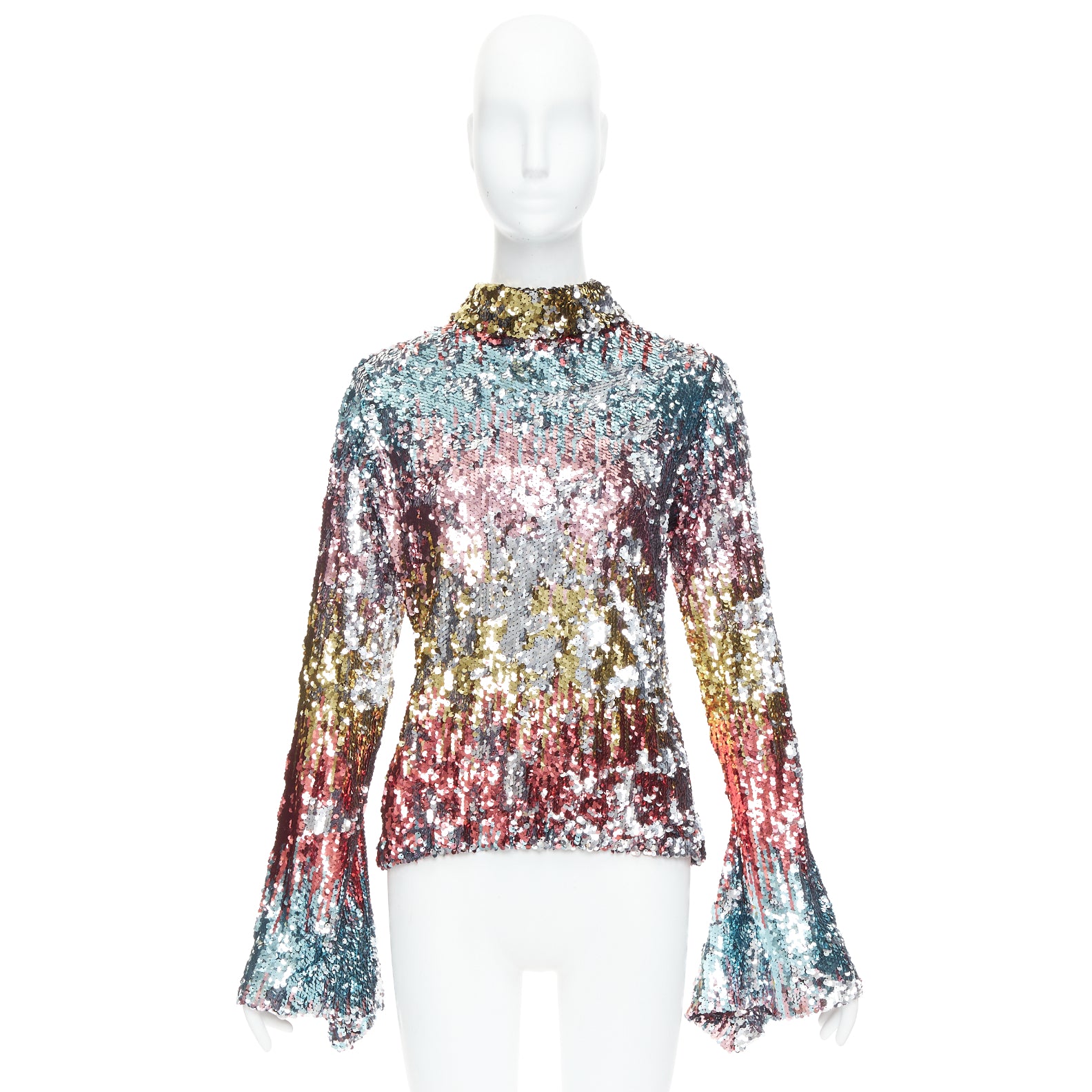 Halpern Sequinned Party Top - Image 11