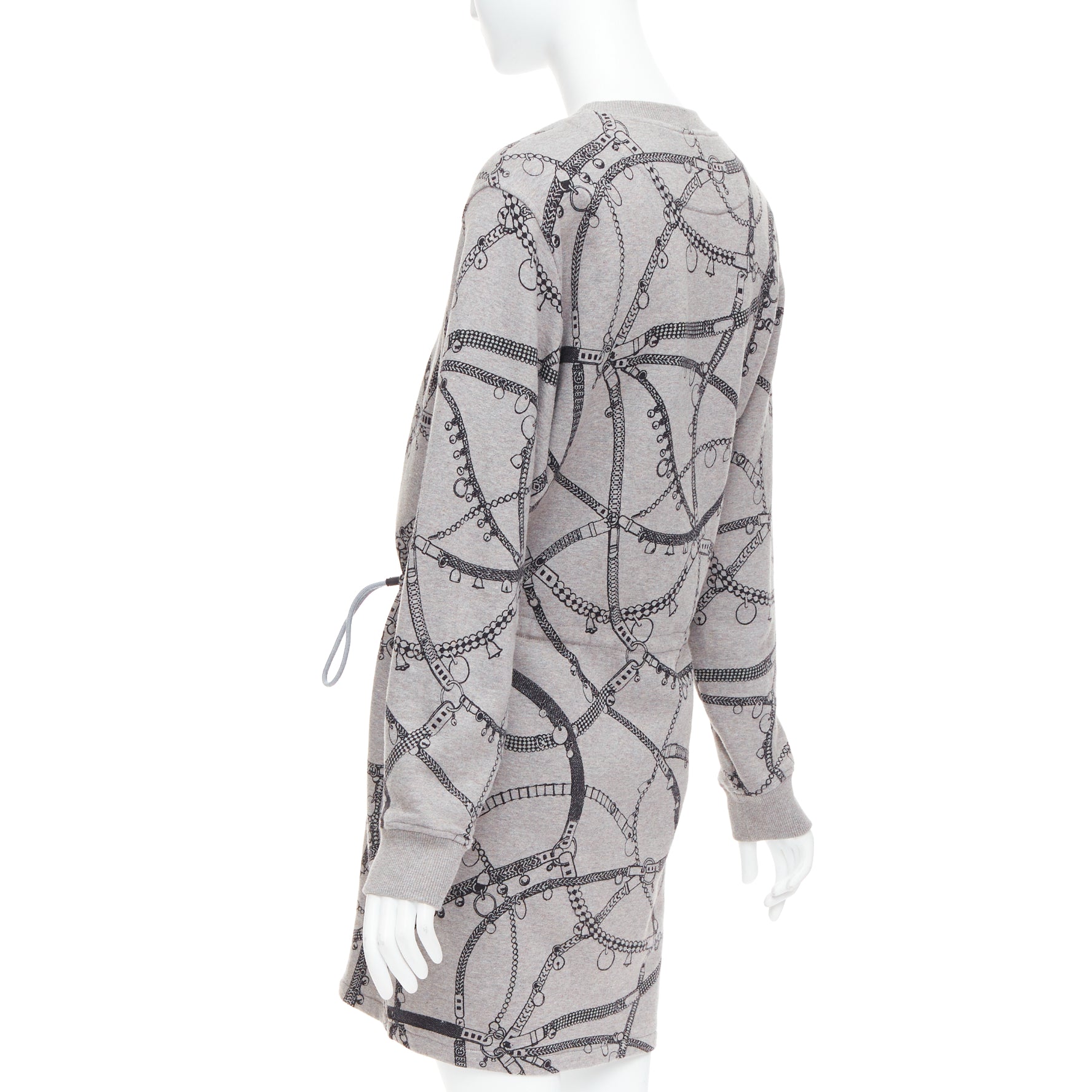 Hermès Drawstring Fleece Dress - Detail 1