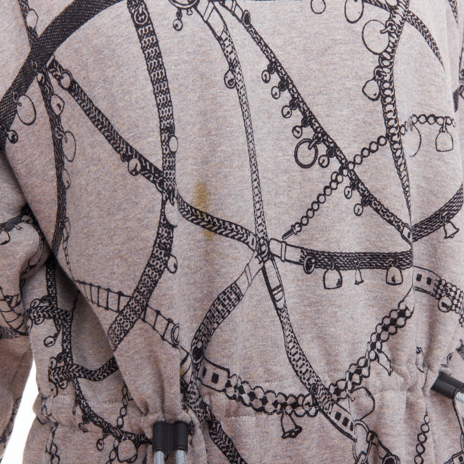 Hermès Drawstring Fleece Dress - Detail 2