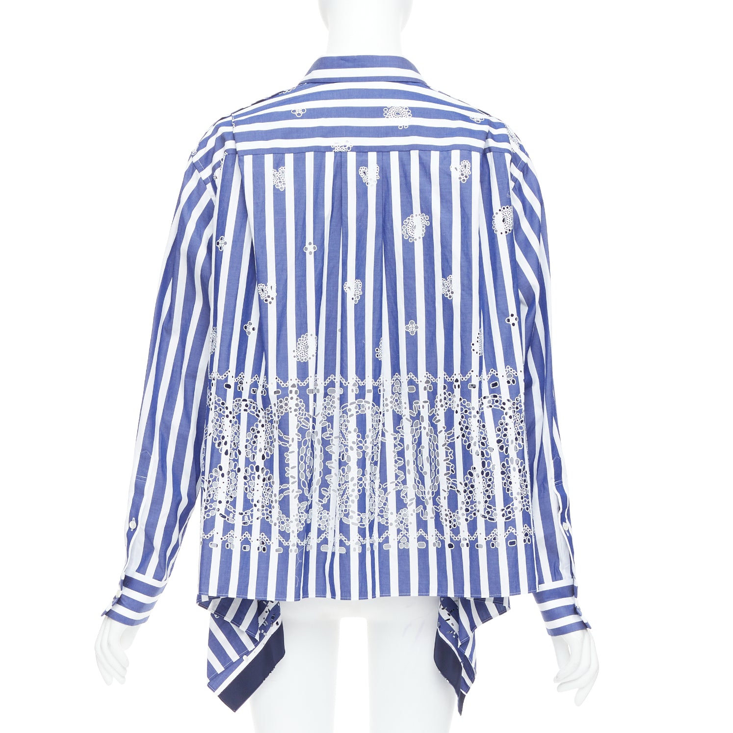 Sacai Striped Back Shirt