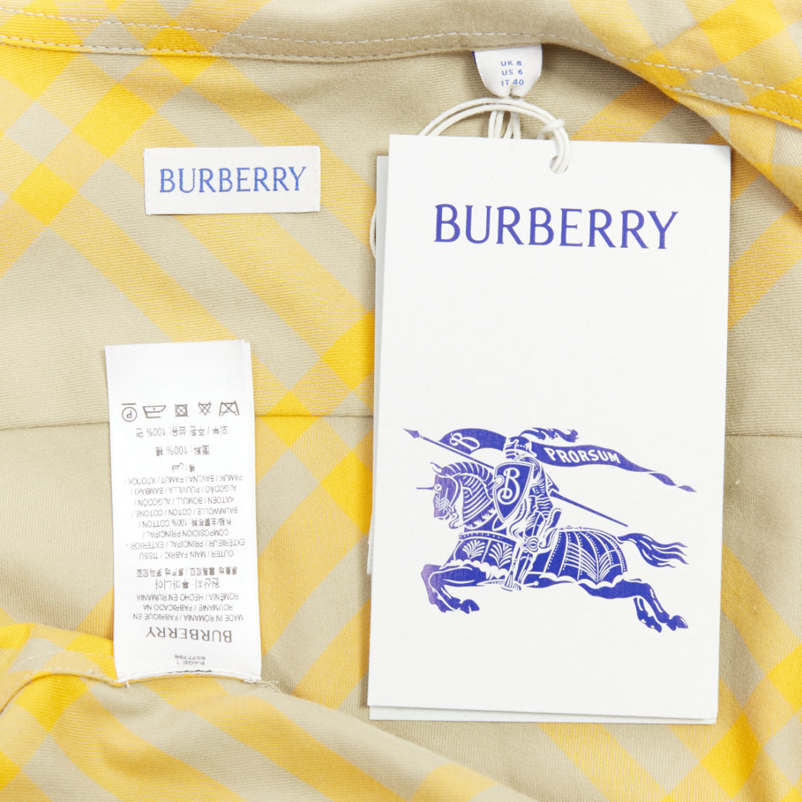 Burberry Knight Check Shirt - Image 10