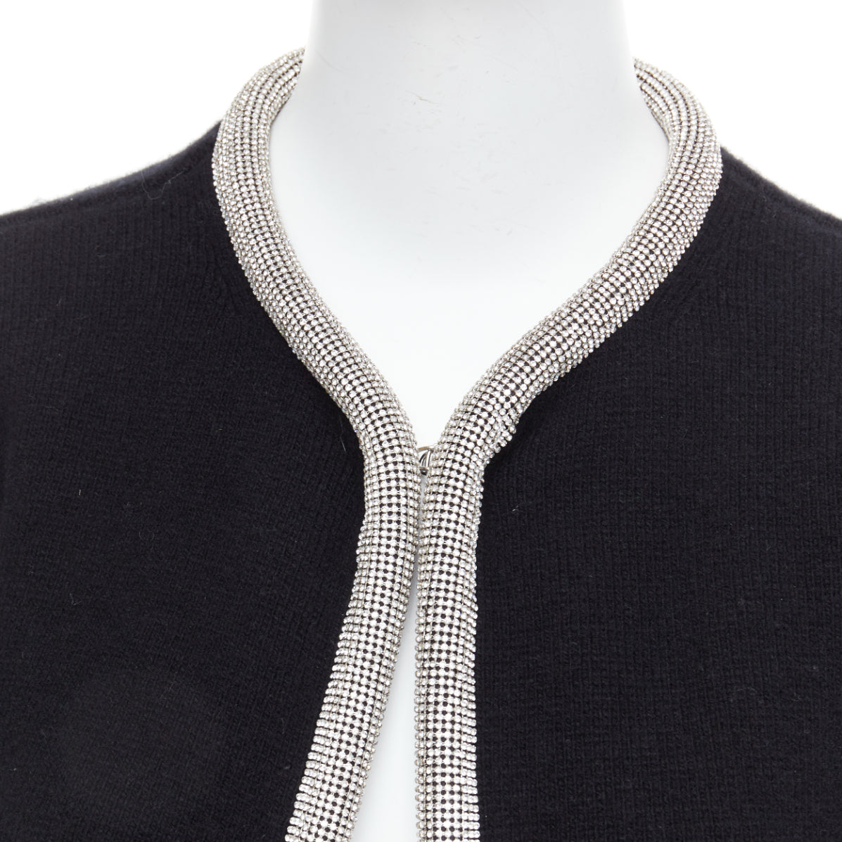 Alexander Wang Crystal Cord Cardigan - Back view