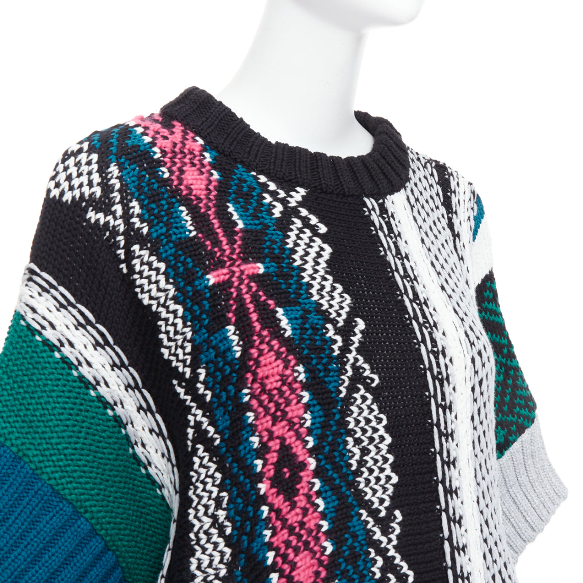 Sacai Flared Sweater - Detail 2