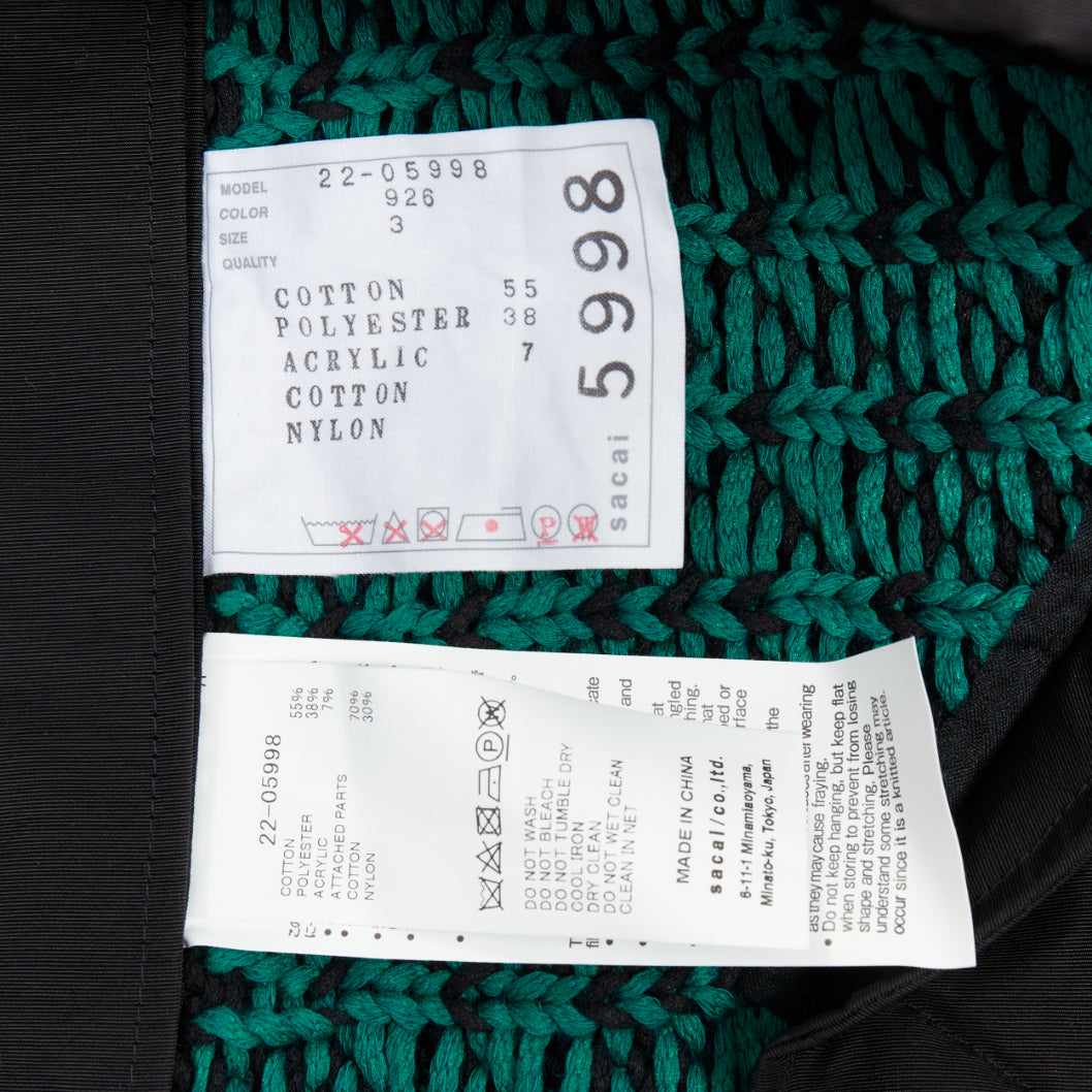 Sacai Flared Sweater - Image 10