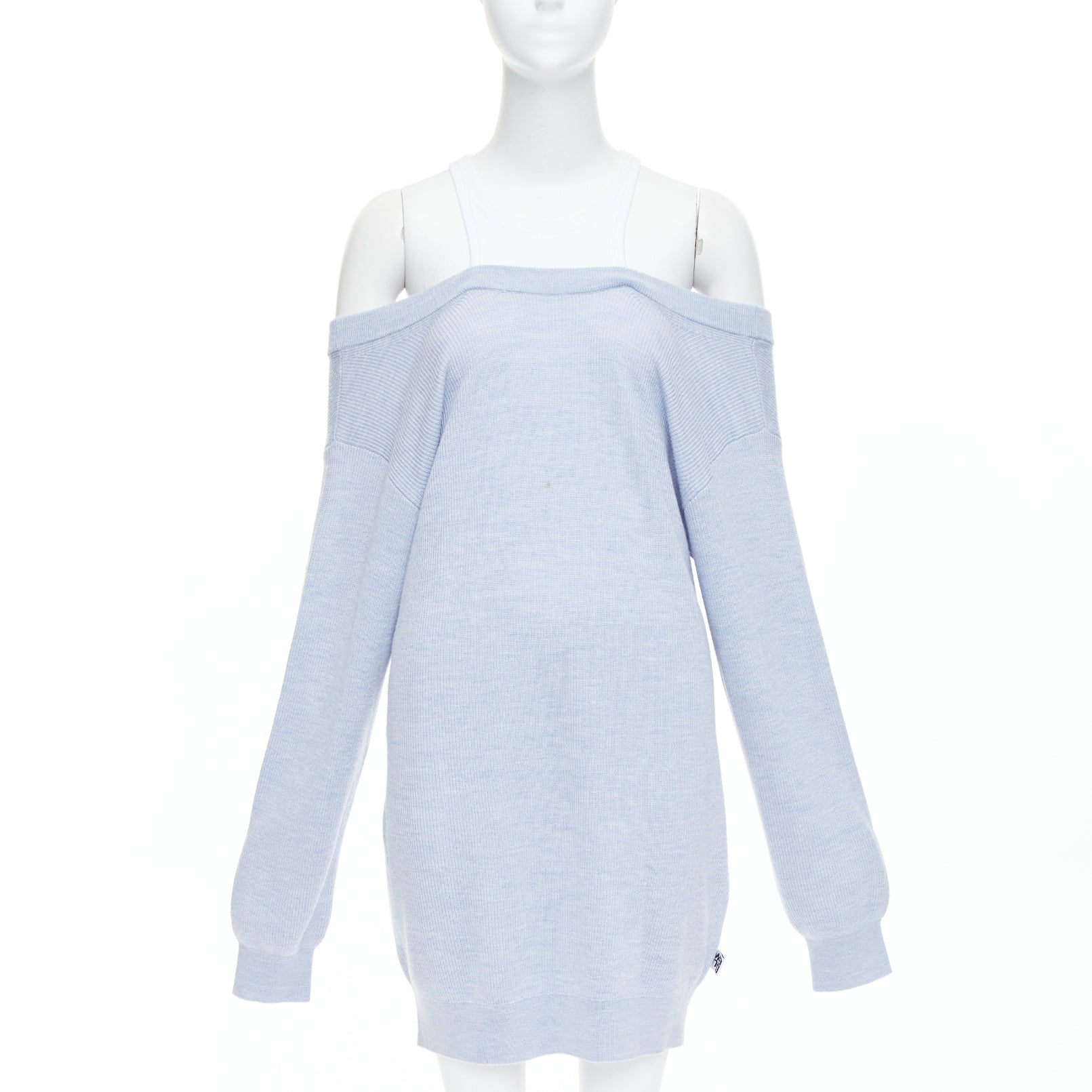 Alexander Wang Contrast Sweater Dress