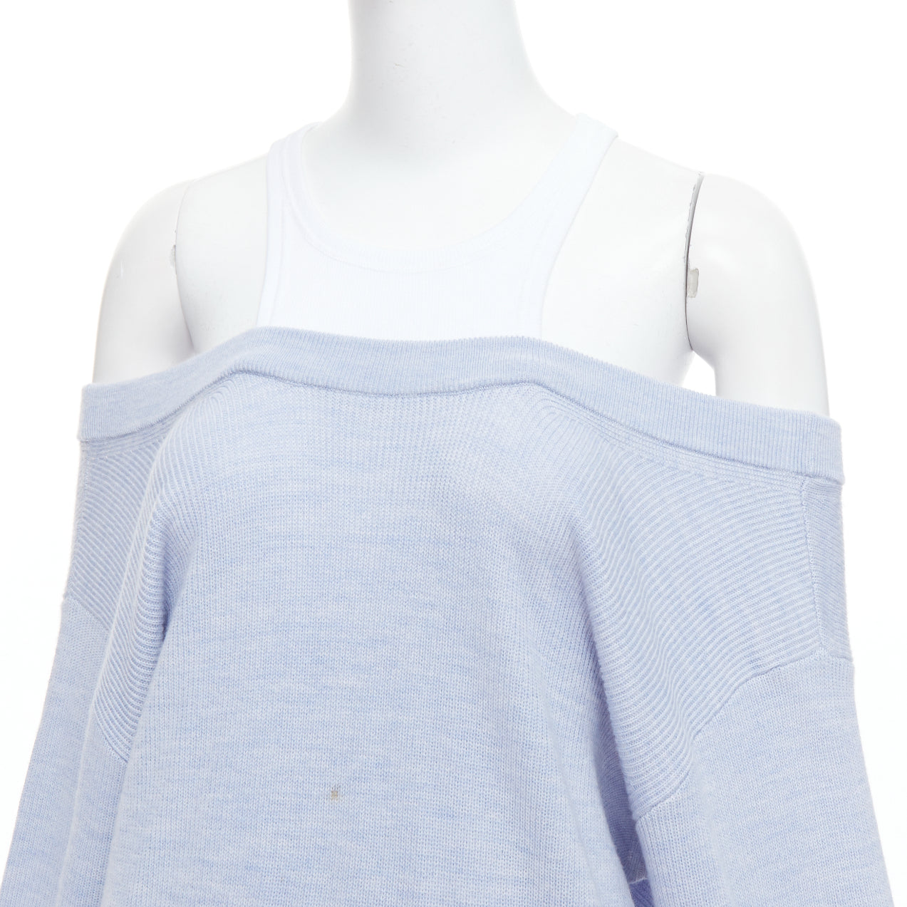 Alexander Wang Contrast Sweater Dress - Detail 2