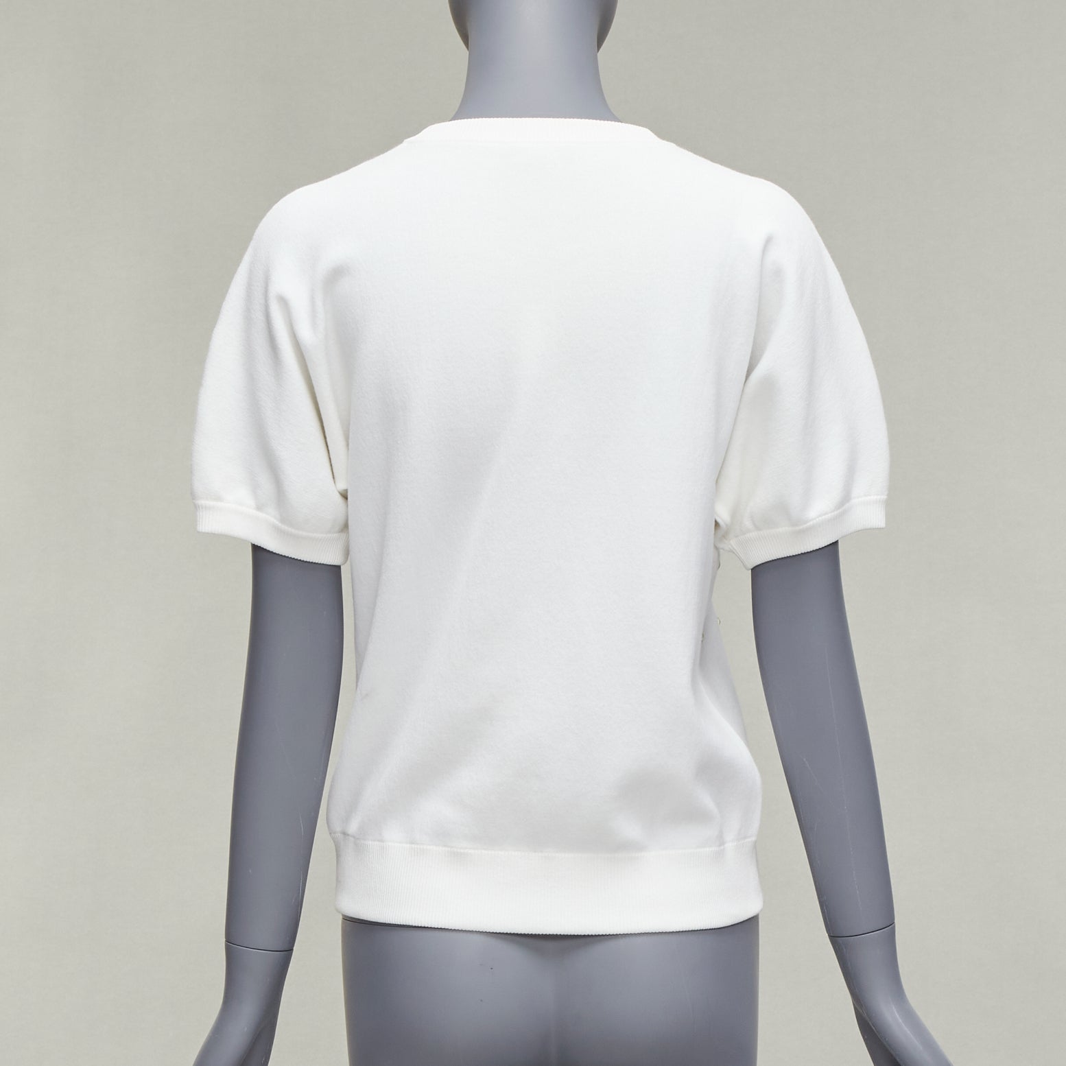 Chanel Short sleeve sweater - Side view