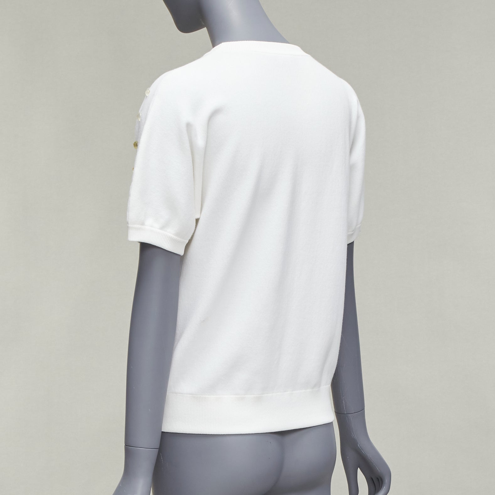 Chanel Short sleeve sweater - Detail 1