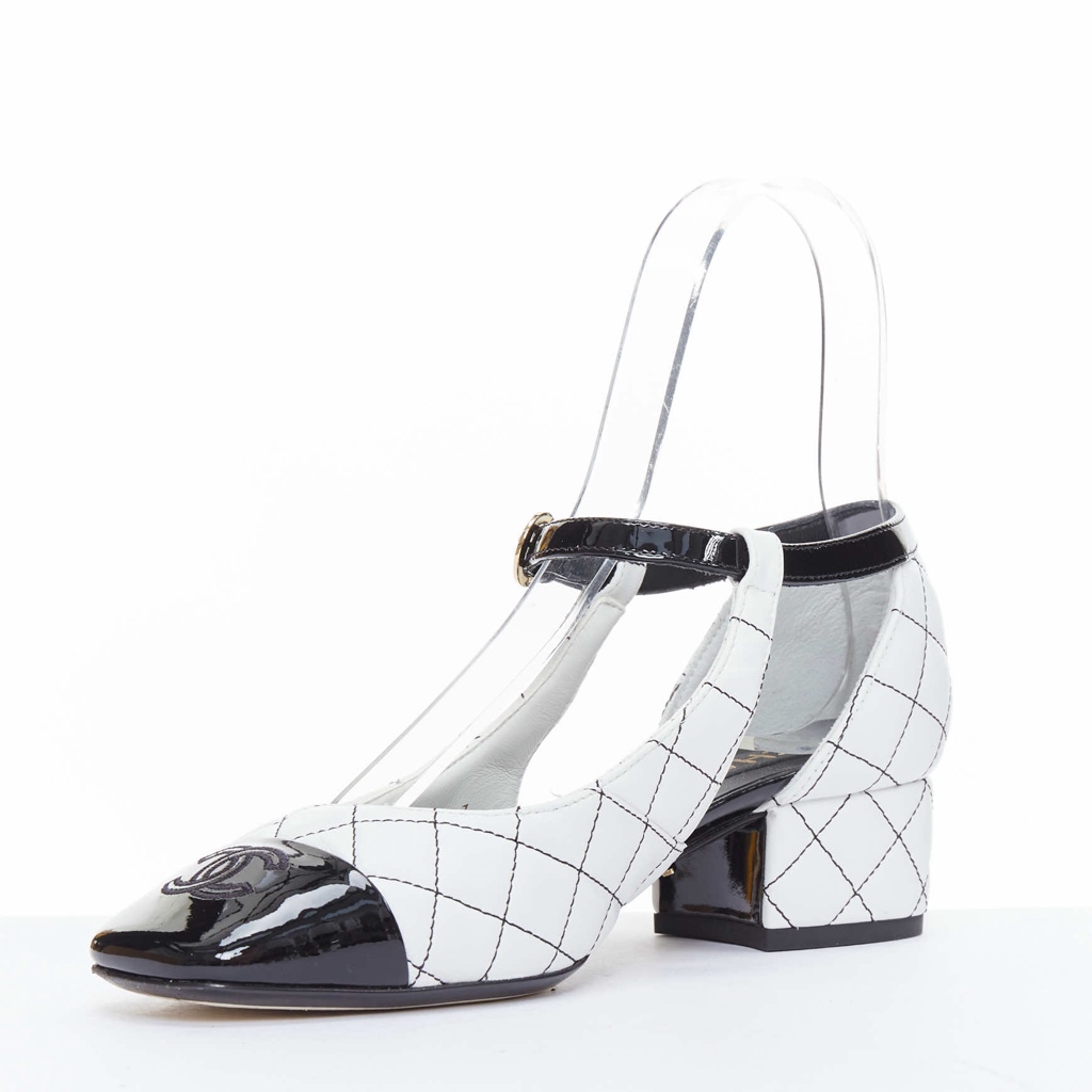 Chanel Studded Wingtip Flats - 4