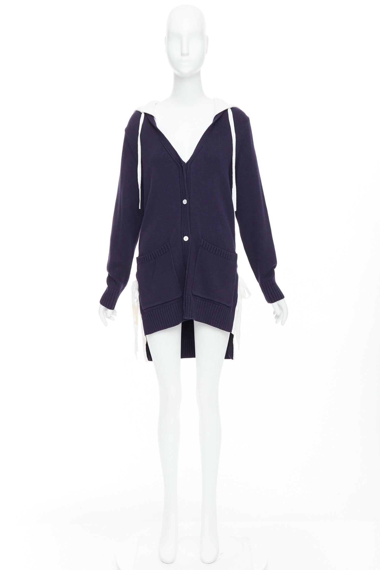 Monse Laced Hooded Cardigan - Image 12