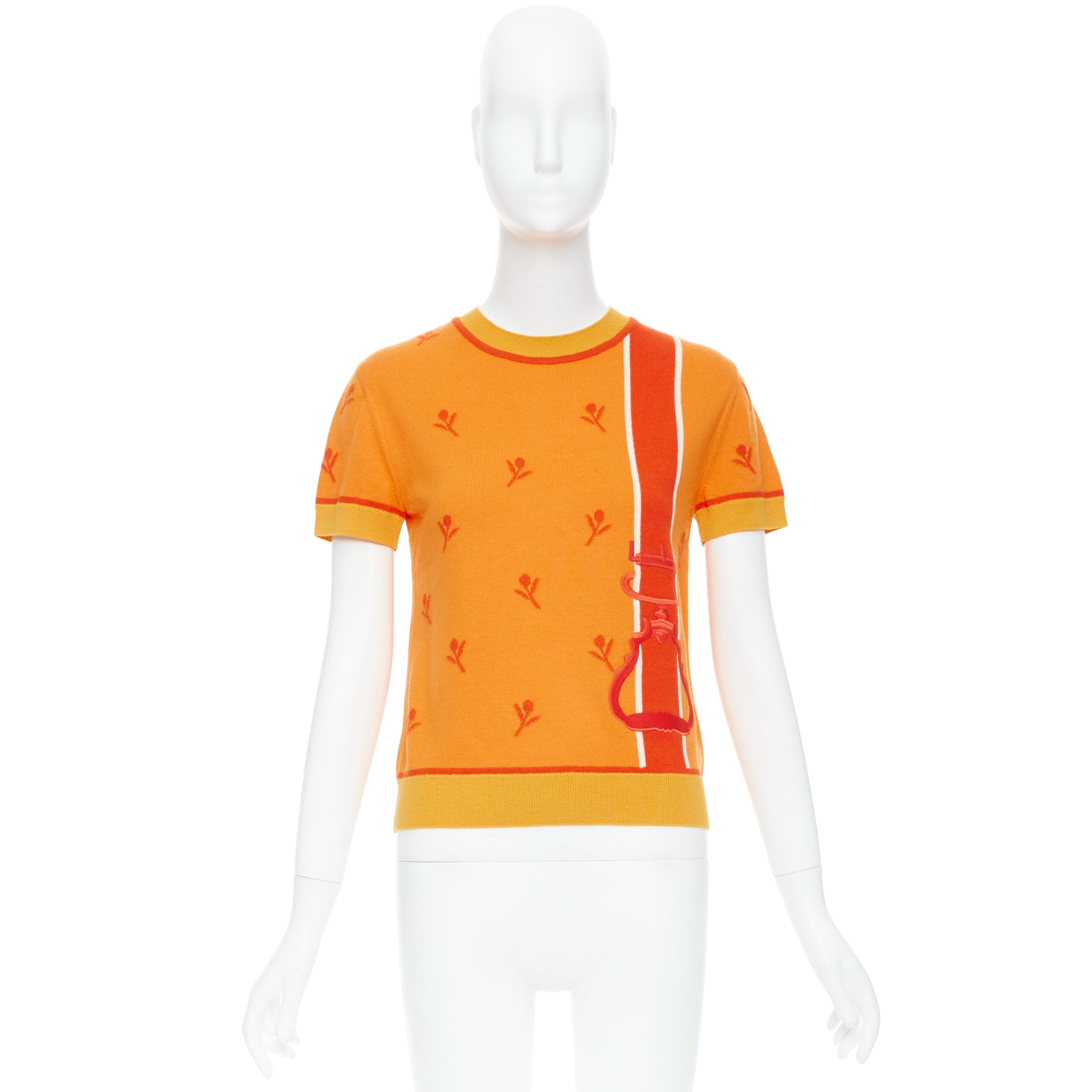 Hermès Etriers short sleeve sweater - Image 11