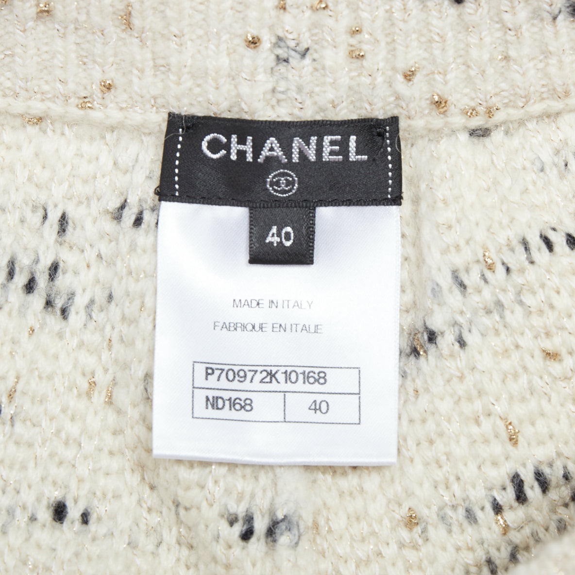 Chanel Tweed Knit Shorts - Image 10