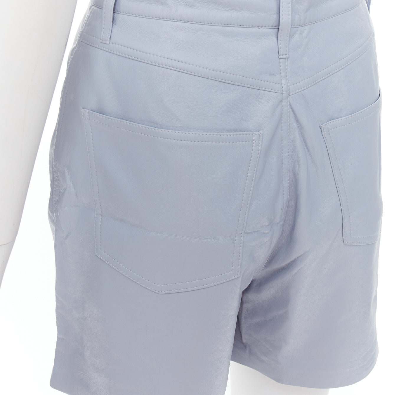 Nanushka Vegan Leather Shorts - Detail 2