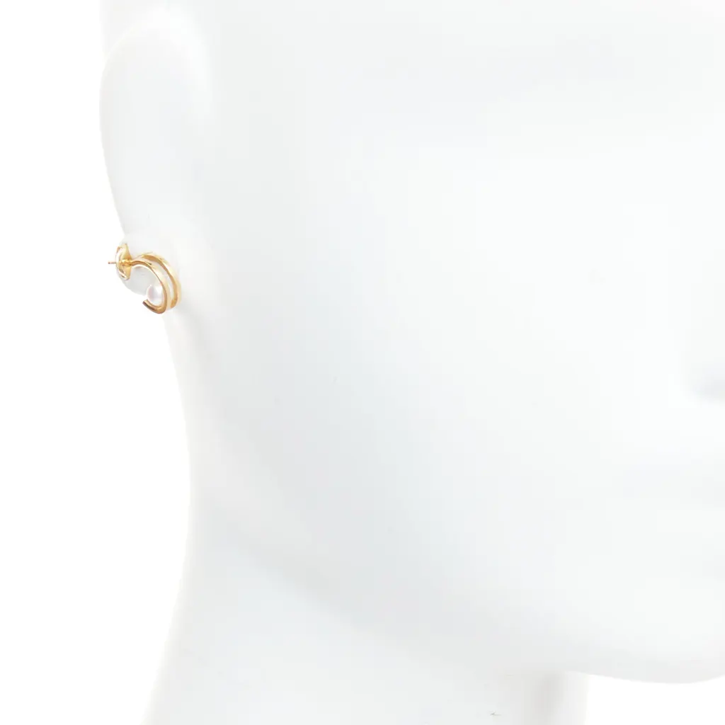 Mikimoto Akoya Pearl Gold Very good - Box View